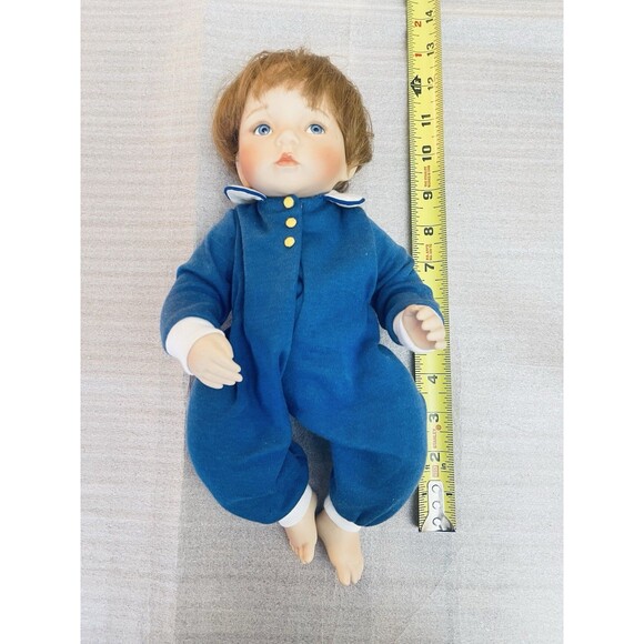 1995 Ashton-Drake Galleries Porcelain Baby Boy Doll by Dianna Effner #3103FE - Picture 3 of 10